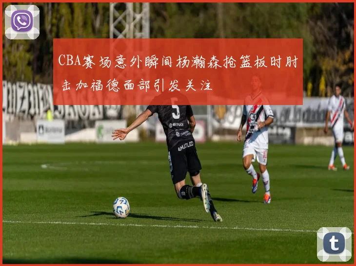 CBA赛场意外瞬间杨瀚森抢篮板时肘击加福德面部引发关注